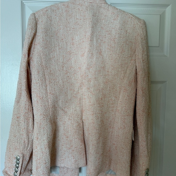 Veronica Beard Blazer in Light Pink Tweed - Picture 2 of 7